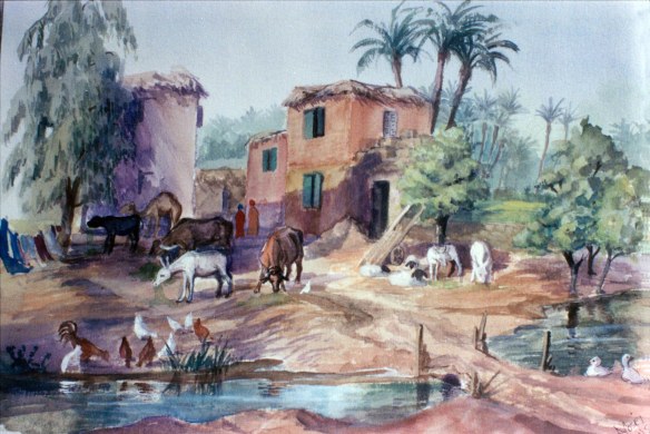 Village scene